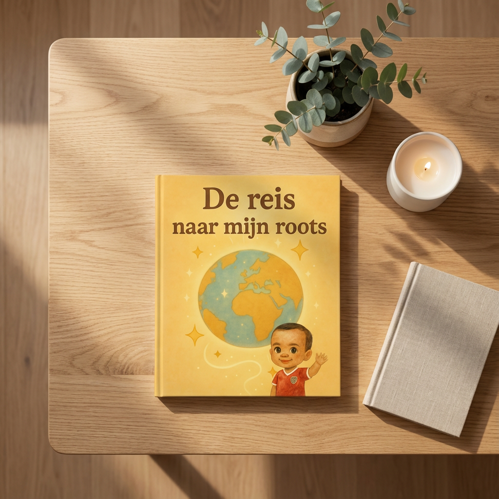 De Reis Naar Mijn Roots – Gepersonaliseerd Kinderboek