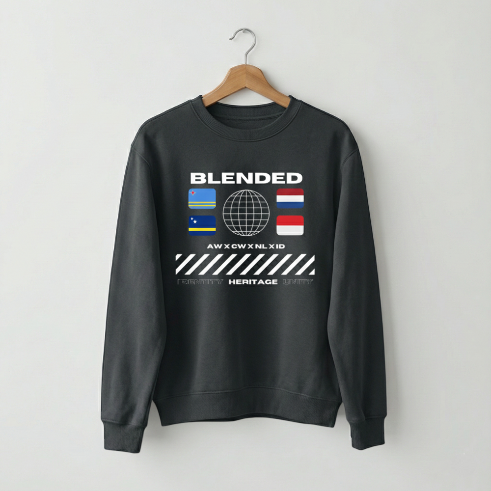 BLENDED™ Heritage Sweater — Personalized Flags Edition