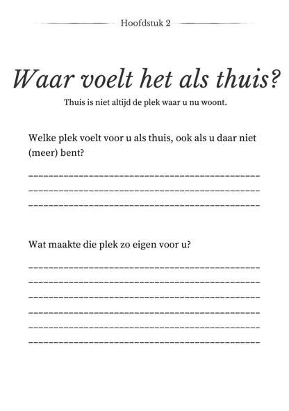 Oma, waar komt u vandaan? - Een boek om verhalen te bewaren (PRE ORDER)