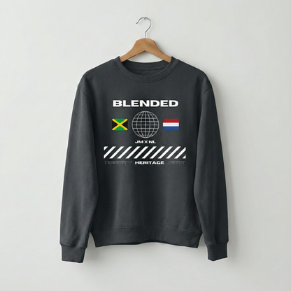 BLENDED™ Heritage Sweater — Personalized Flags Edition